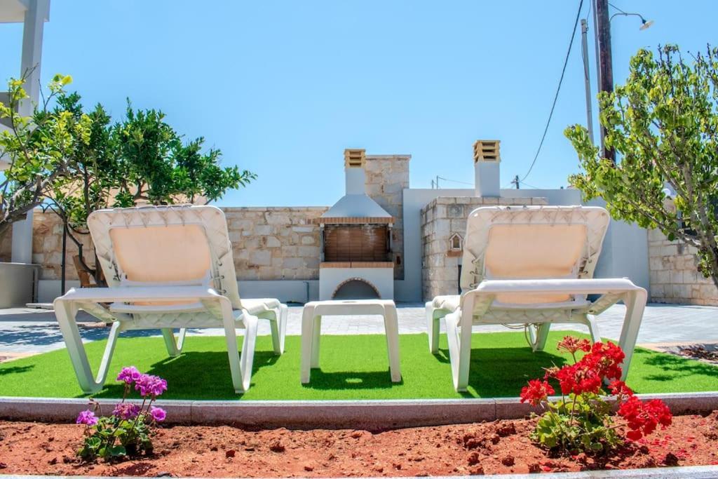 Md Residence Near The Beach W Bbq And Private Parking Hersonissos  Exterior photo