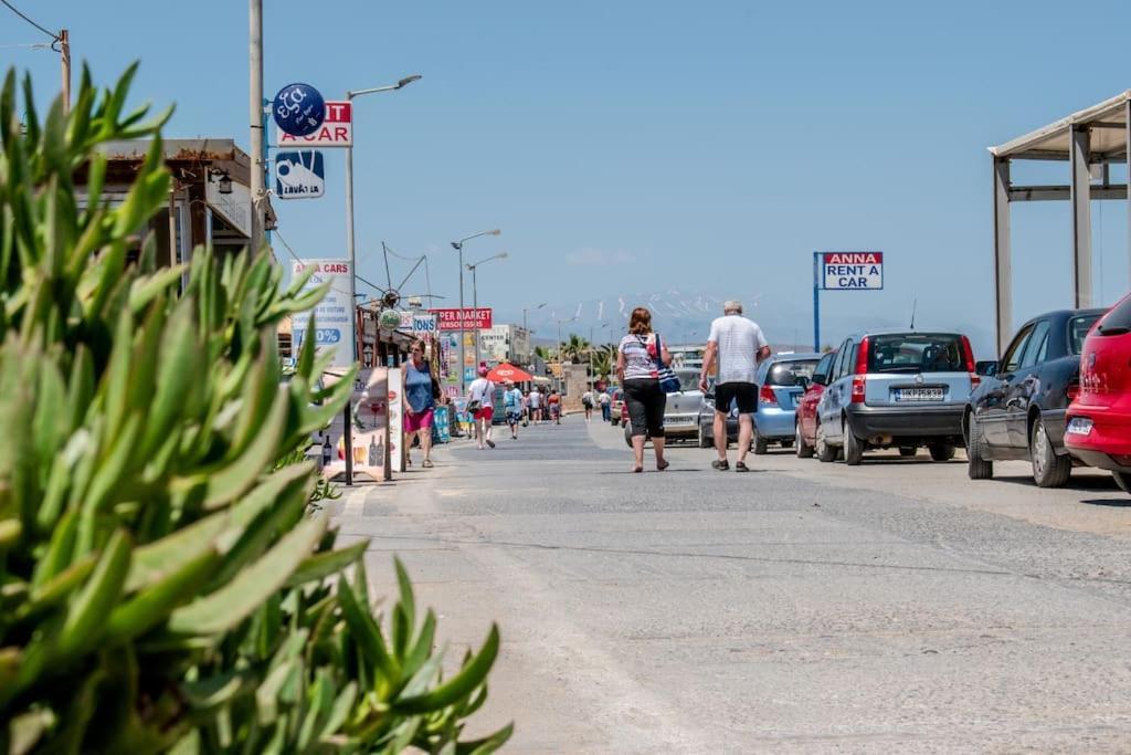 Md Residence Near The Beach W Bbq And Private Parking Hersonissos  Exterior photo